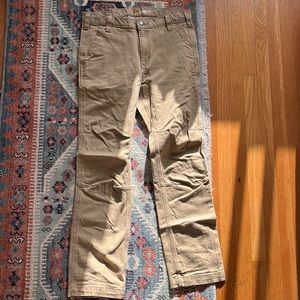Carhartt straight fit khakis 33x30